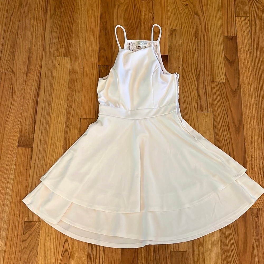 white dress